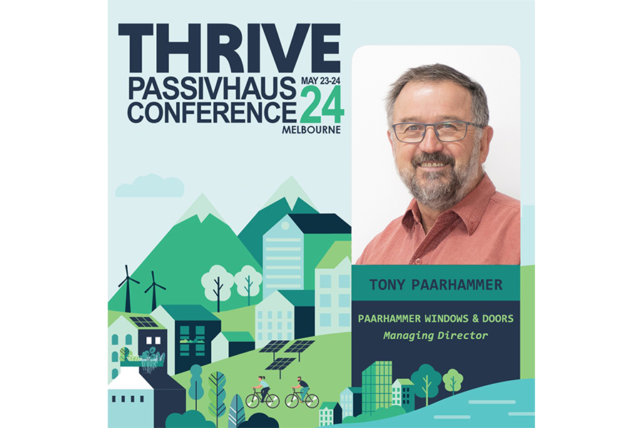 Paarhammer at THRIVE PASSIVHAUS Conference