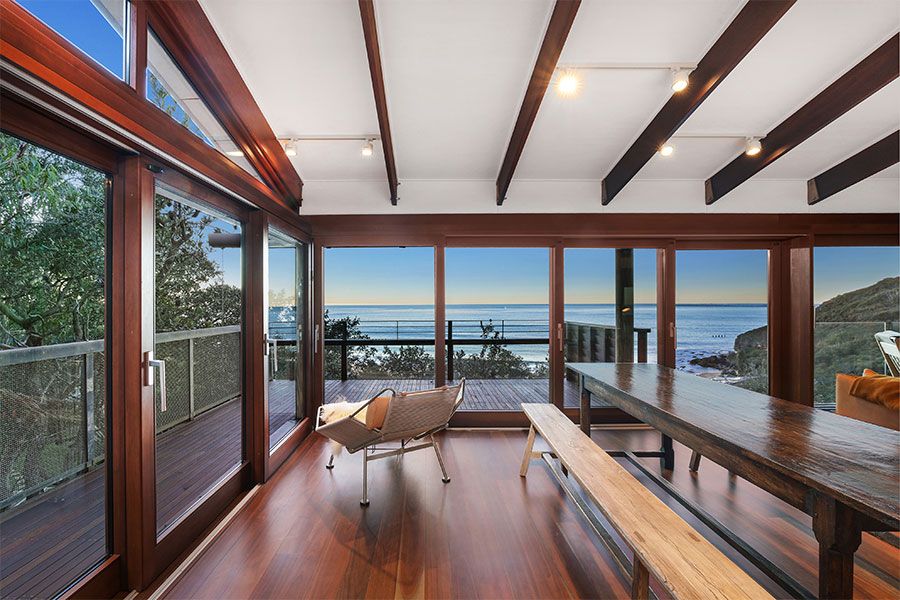 Lift-slide sliding doors to stunning views