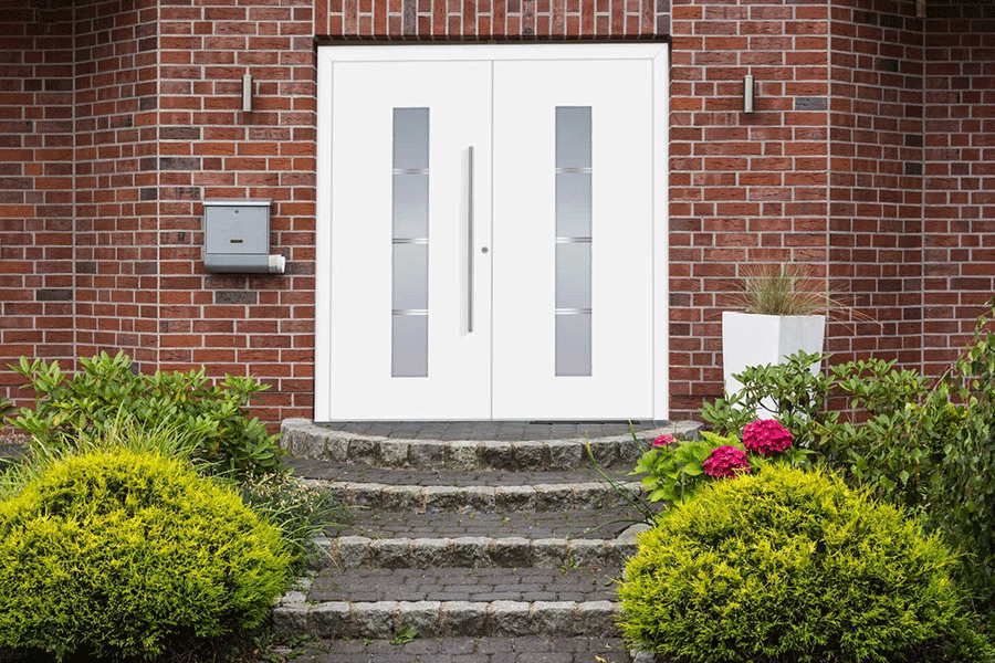 Aluminium Clad Entrance Doors 