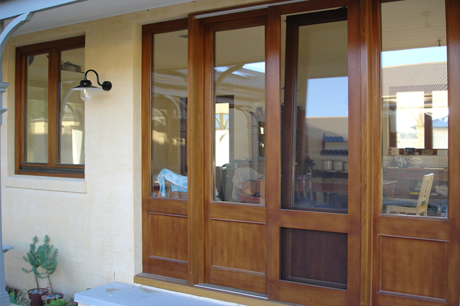 French-doors-timber-panelling