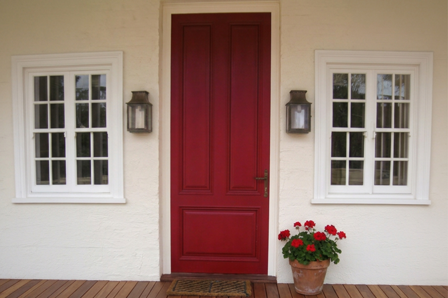 Traditional timber door Traditional timber door